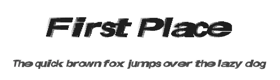 First Place