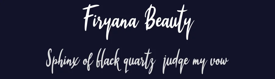 Firyana Beauty by cove703 — Script Handwritten Font — thumbnail 2