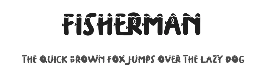 Fisherman by Vunira Design — Decorative Font