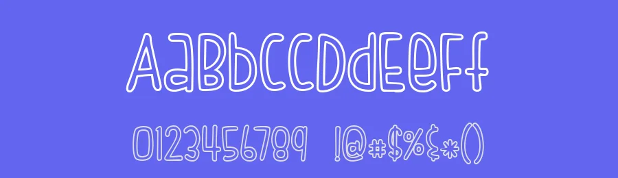 FishFingers Outline by Brittney Murphy Design — Decorative Font — thumbnail 3