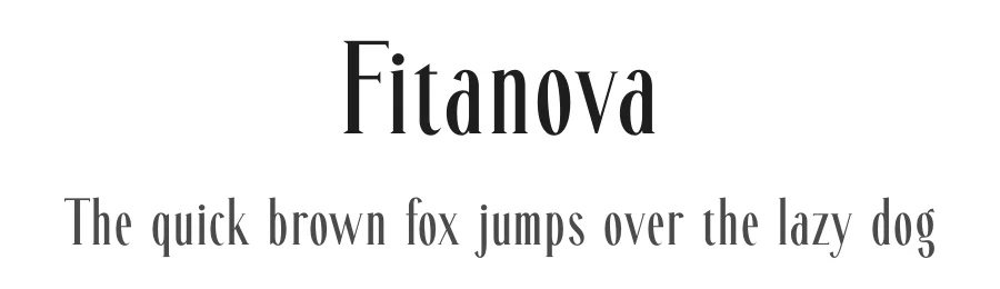 Fitanova by BrandSemut — Serif Font