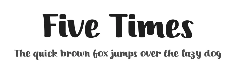 Five Times