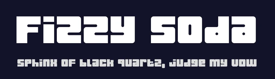 Fizzy Soda by Chequered Ink — Sans Serif Font — thumbnail 2