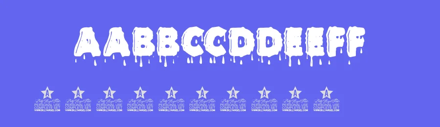 Fizzyblood by Billy Argel Fonts ® — Decorative Font — thumbnail 3