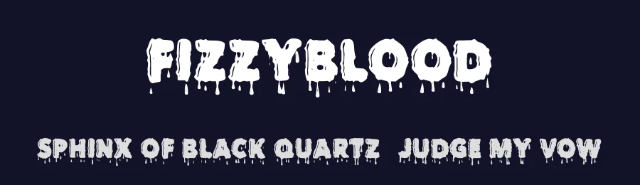 Fizzyblood by Billy Argel Fonts ® — Decorative Font — thumbnail 2