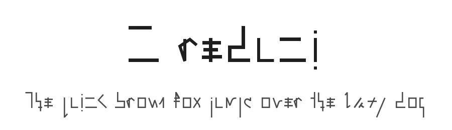 C reduci — Sans Serif Font