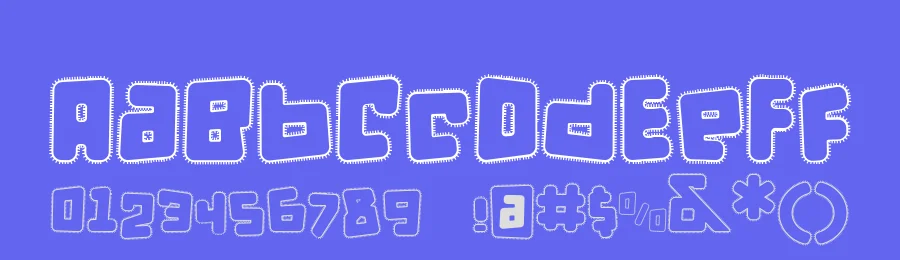 de puntillas [c] Lace Lt by deFharo — Display Font — thumbnail 3