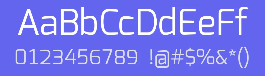 Exo by Natanael Gama — Display Font — thumbnail 3