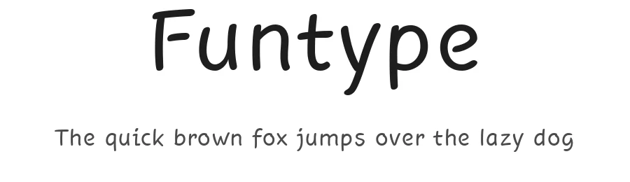 Funtype by Frank Baranowski — Display Font
