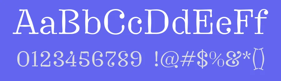 Journal 74 by Frank Baranowski — Display Font — thumbnail 3
