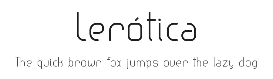 LerΓ³tica by defharo β Serif Font