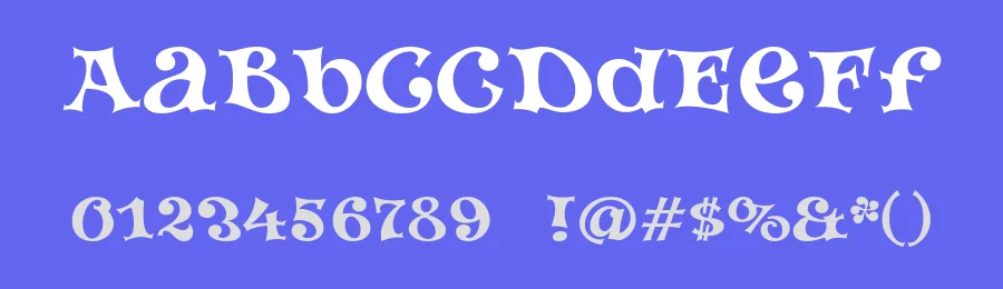Musical by Frank Baranowski — Display Font — thumbnail 3