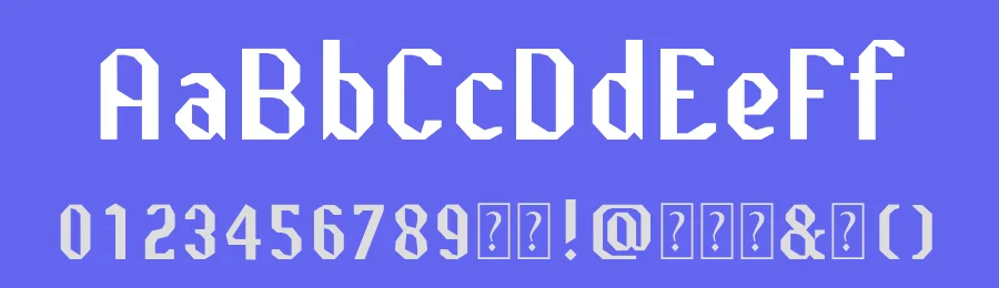 Résistance by Velvetyne Type Foundry — Display Font — thumbnail 3