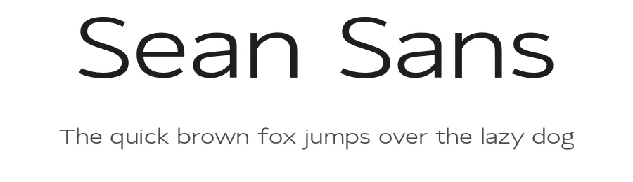 Sean Sans by Simon Egli — Sans Serif Font