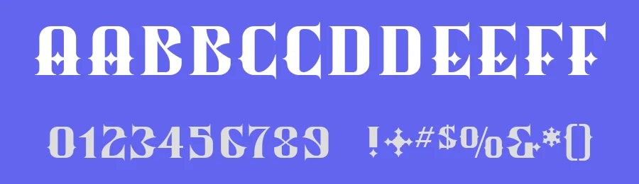Silverblade by Frank Baranowski — Display Font — thumbnail 3