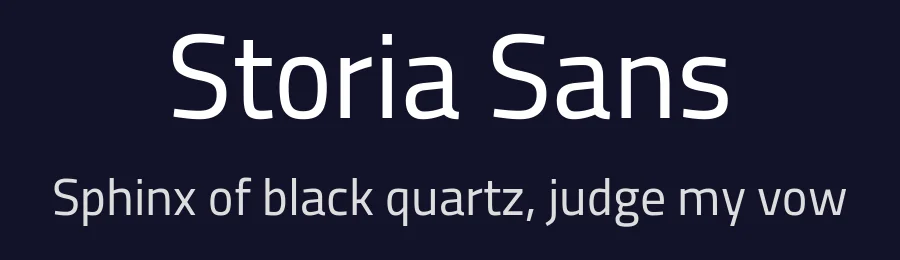 Storia Sans by Accademia di Belle Arti di Urbino and others — Sans Serif Font — thumbnail 2