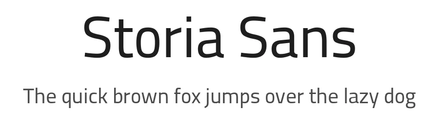 Storia Sans by Accademia di Belle Arti di Urbino and others — Sans Serif Font