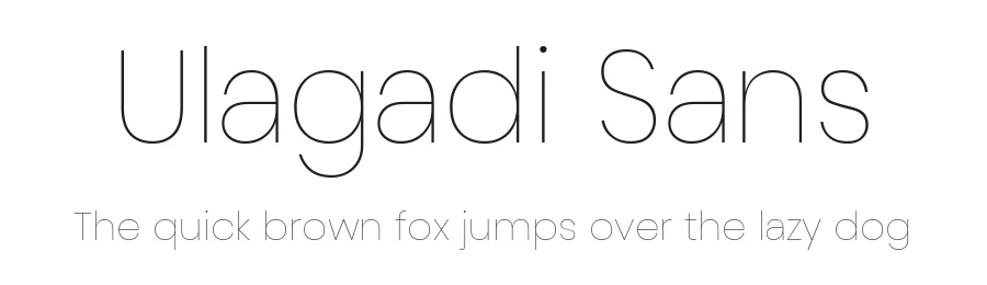 Ulagadi Sans by Ninad Kale (Devanagari), Jonny Pinhorn (Latin) — Sans Serif Font