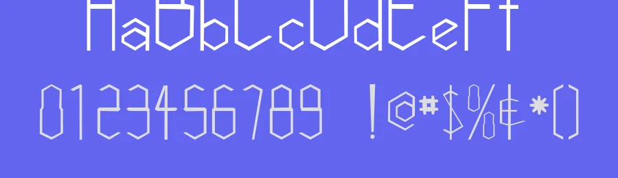 vSHexagonica-V1-0-1 — Sans Serif Font — thumbnail 3