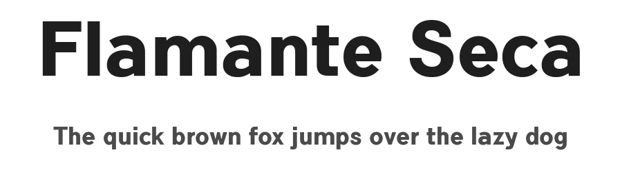 Flamante Seca