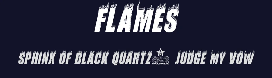 Flames by Billy Argel Fonts ® — Decorative Font — thumbnail 2
