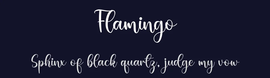 Flamingo by Nirmala Creative — Script Handwritten Font — thumbnail 2