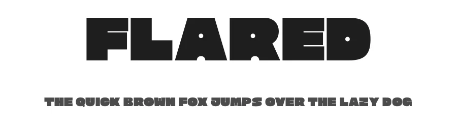 Flared