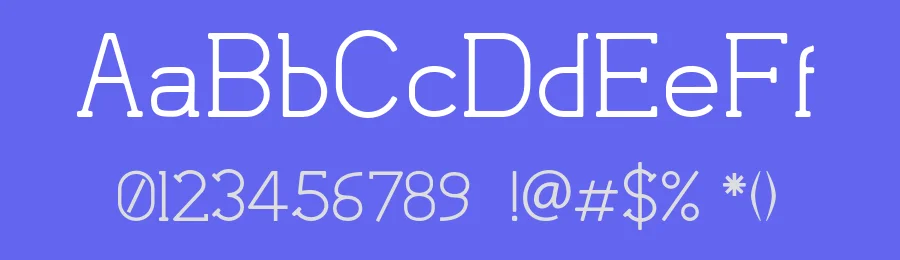 Flatform by Matěj Sychra — Serif Font — thumbnail 3