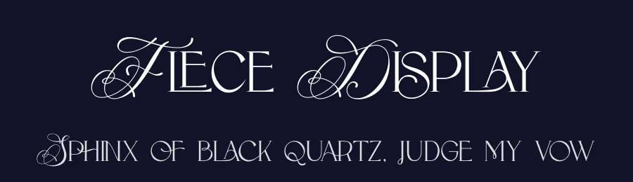 Flece Display by PutraCetol Studio — Decorative Font — thumbnail 2