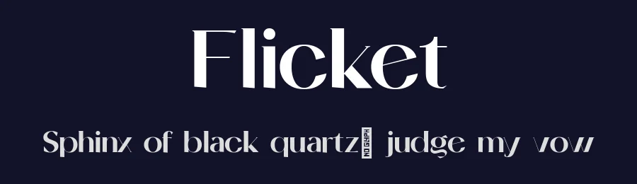 Flicket by Ibra Creative Studio — Sans Serif Font — thumbnail 2