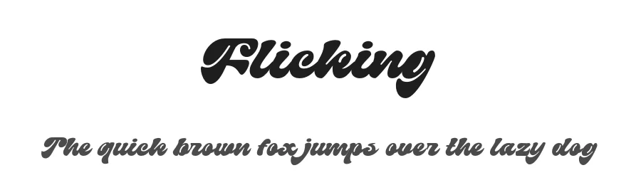 Flicking