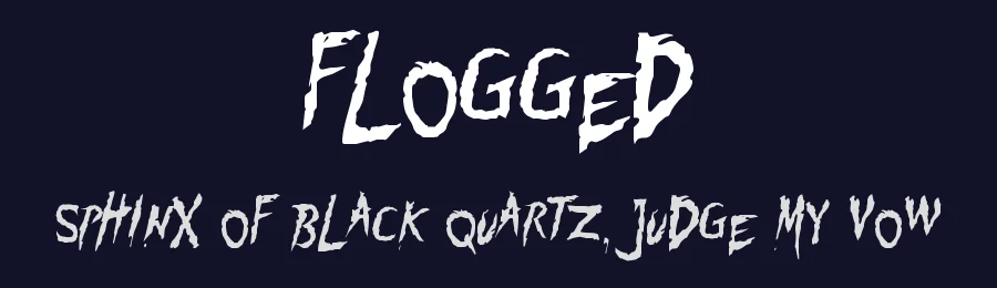 Flogged by Black Pirate — Script Handwritten Font — thumbnail 2