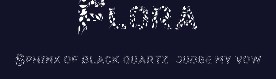 Flora by Arendx Studio — Decorative Font — thumbnail 2
