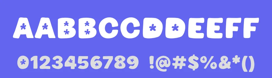 Floral Clover by MJType — Decorative Font — thumbnail 3