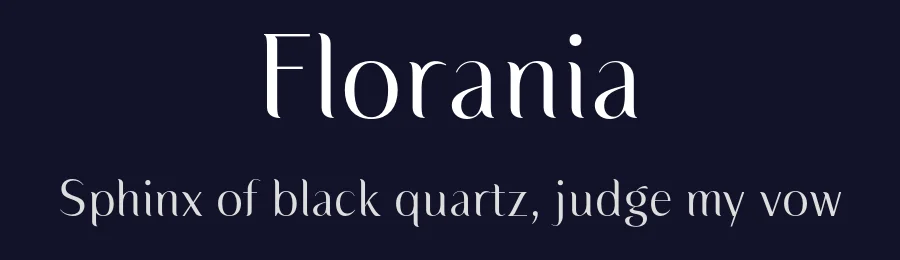 Florania by Eko Bimantara — Sans Serif Font — thumbnail 2