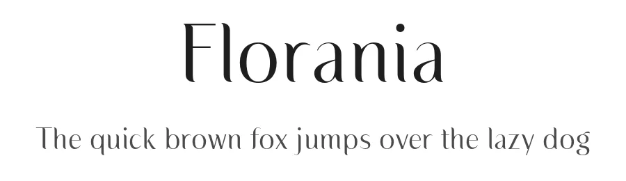 Florania by Eko Bimantara β Sans Serif Font
