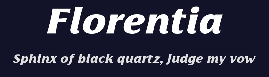 Florentia by Zetafonts — Sans Serif Font — thumbnail 2