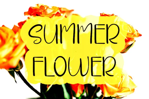 Flower House Font by K_IN Studio — Script Handwritten Font — thumbnail 7