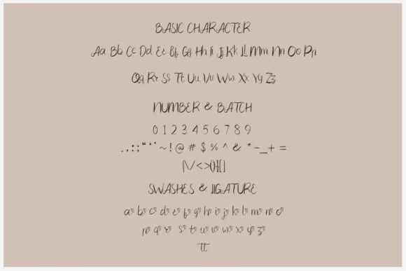 Flower Love Font by Creassion Studio — Script Handwritten Font — thumbnail 2