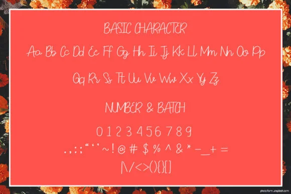 Flower Mist Font by Creassion Studio — Script Handwritten Font — thumbnail 4