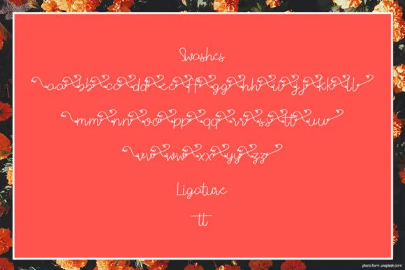 Flower Mist Font by Creassion Studio — Script Handwritten Font — thumbnail 5