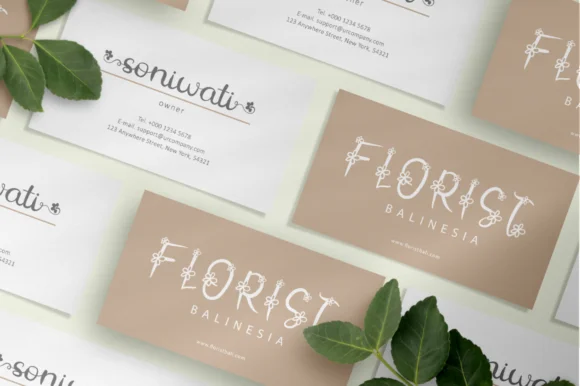 Flower Monogram Font by illushvara — Script Handwritten Font — thumbnail 4