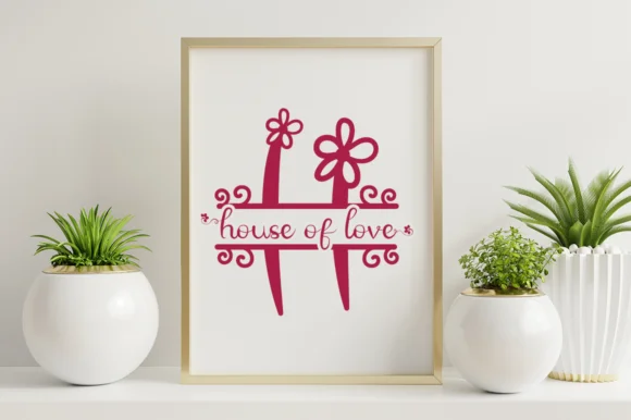 Flower Monogram Font by illushvara — Script Handwritten Font — thumbnail 7