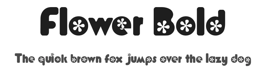 Flower Bold