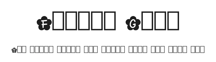 Flower Girl by Geronimo Font Studios — Decorative Font