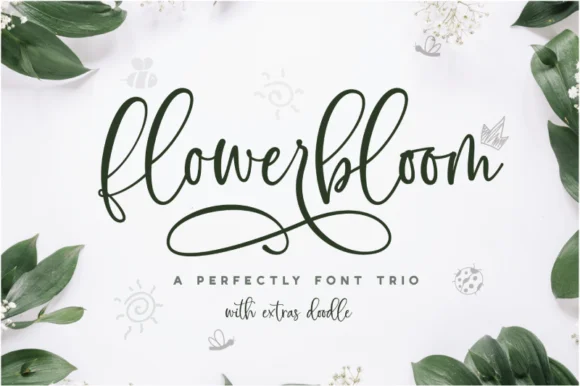 Flowerbloom Font by Silverdav — Serif Font