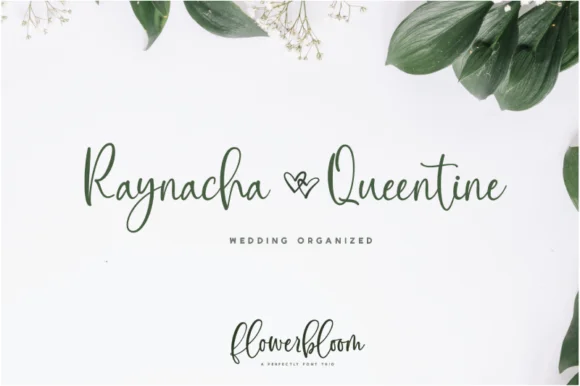 Flowerbloom Font by Silverdav — Serif Font — thumbnail 4