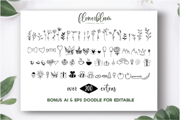 Flowerbloom Font by Silverdav — Serif Font — thumbnail 9