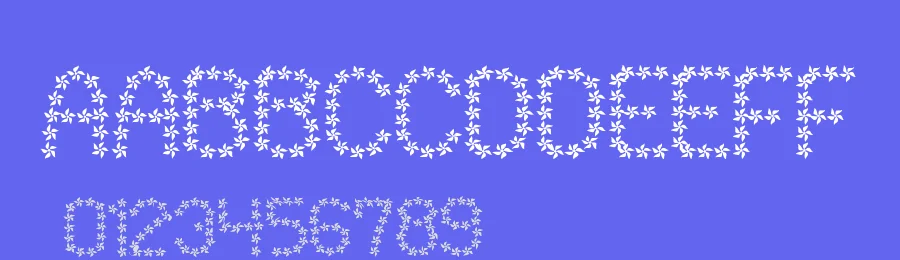 Flowered St by Southype — Decorative Font — thumbnail 3