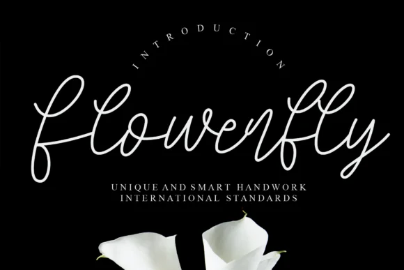 Flowerfly Font by Misterletter.co — Script Handwritten Font